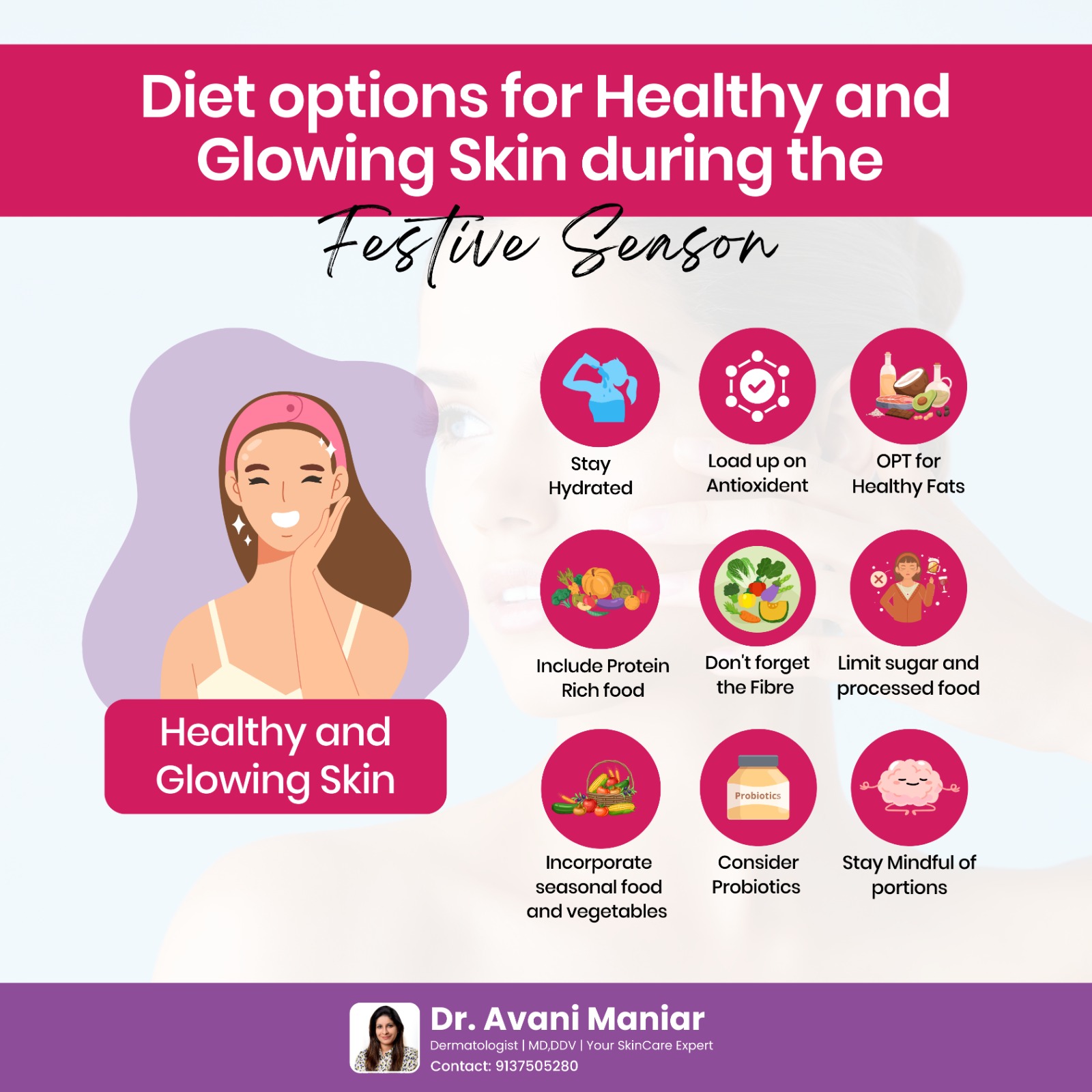 Dr. Avani Maniar featured in FEMINA magazine